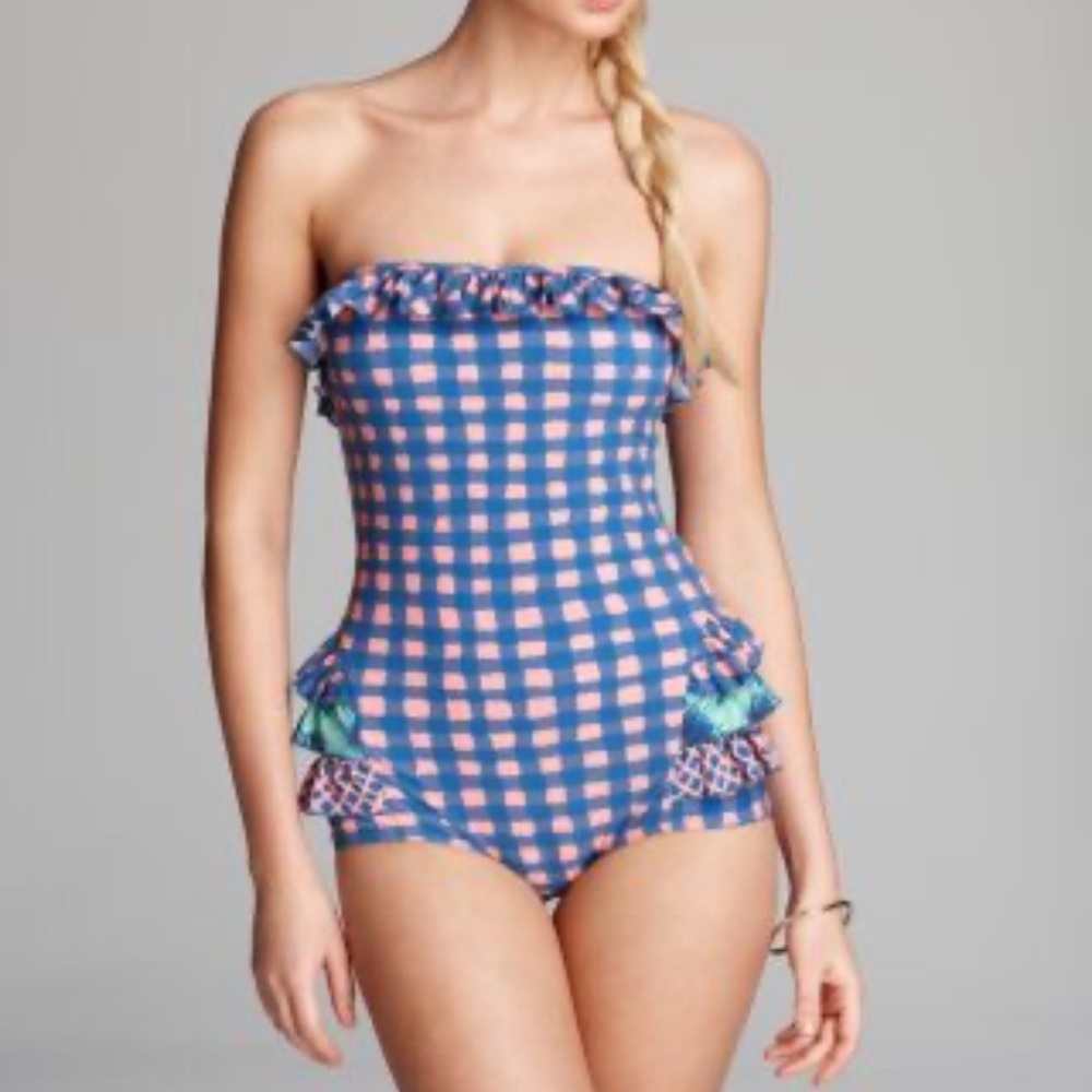 SALE- MARC BY MARC JACOBS Molly Ruffled One Piece Swimsuit